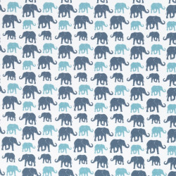 Jersey - Elefanten blau